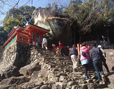 神倉山のゴトビキ岩 写真01